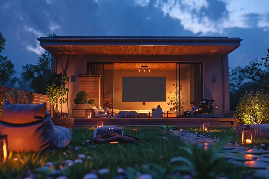 top rated outdoor movie projectors